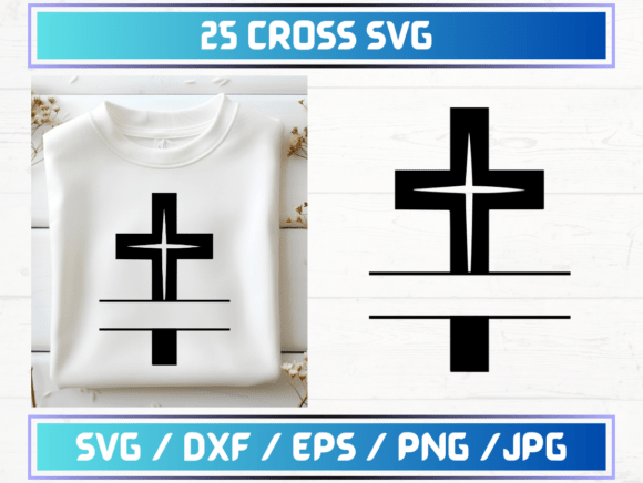 25 Cross SVG Files: A Graphic Template for Modern Branding