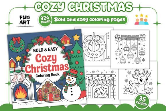 Bold Easy Cozy Christmas Graphics for Bloggers