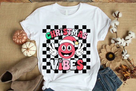 Christmas Vibes T Shirt Vector Graphics
