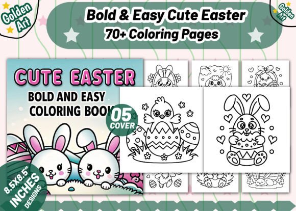 Cute Easter Graphics for Creative Projects