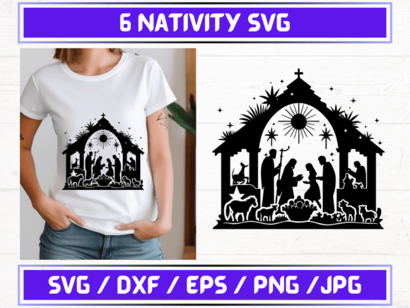Nativity Graphics for Local Branding