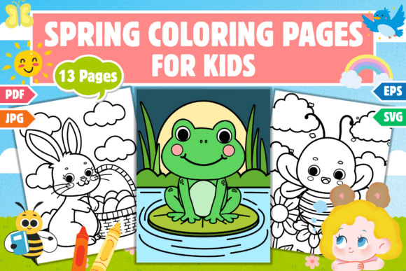 Spring Graphics for Branding