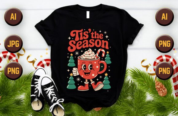 Tis the Season Holiday Cheer Classic T-Shirt Graphics