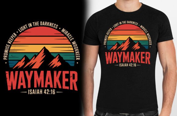 Waymaker T-Shirt Design Graphics